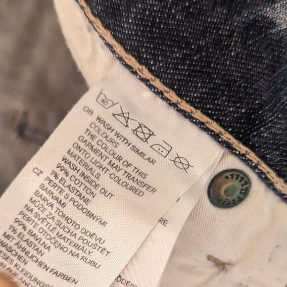 Cotton Jeans Acid washed - H&M - 29 (like a 6/ 30 fits too)- Stone-washed - Picture 10 of 11